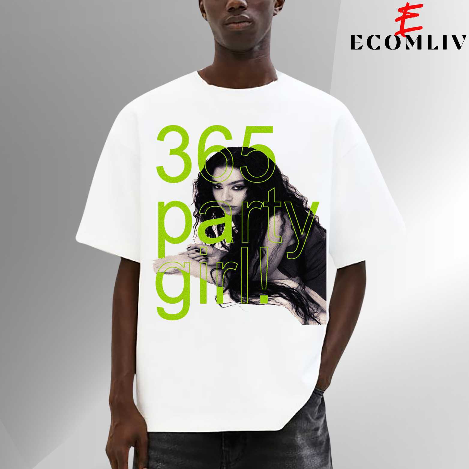 365 Party Girl T-Shirt, Charli Xcx Graphic Tee
